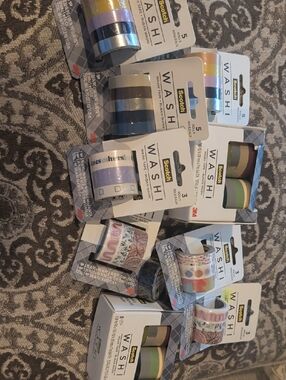 Scotch Washi Tape Variety Pack – Pastel and Patterned Decorative Tape